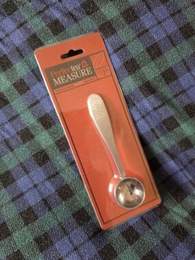 Teavana Perfectea Measure Stainless Steel Tea Scoop - Orange Packaging New